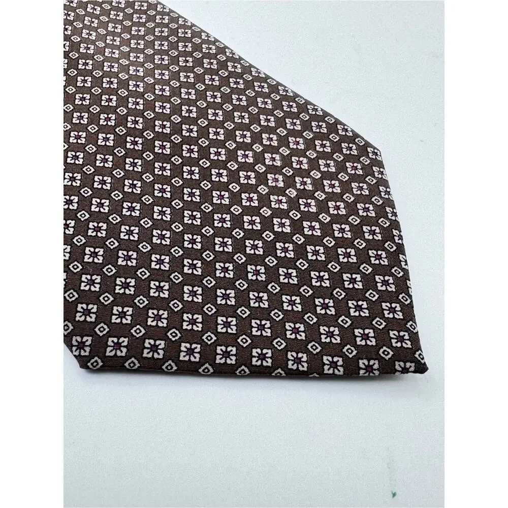 Vintage Aquascutum Italy Necktie Designer Men's Classic Formal Neck Tie